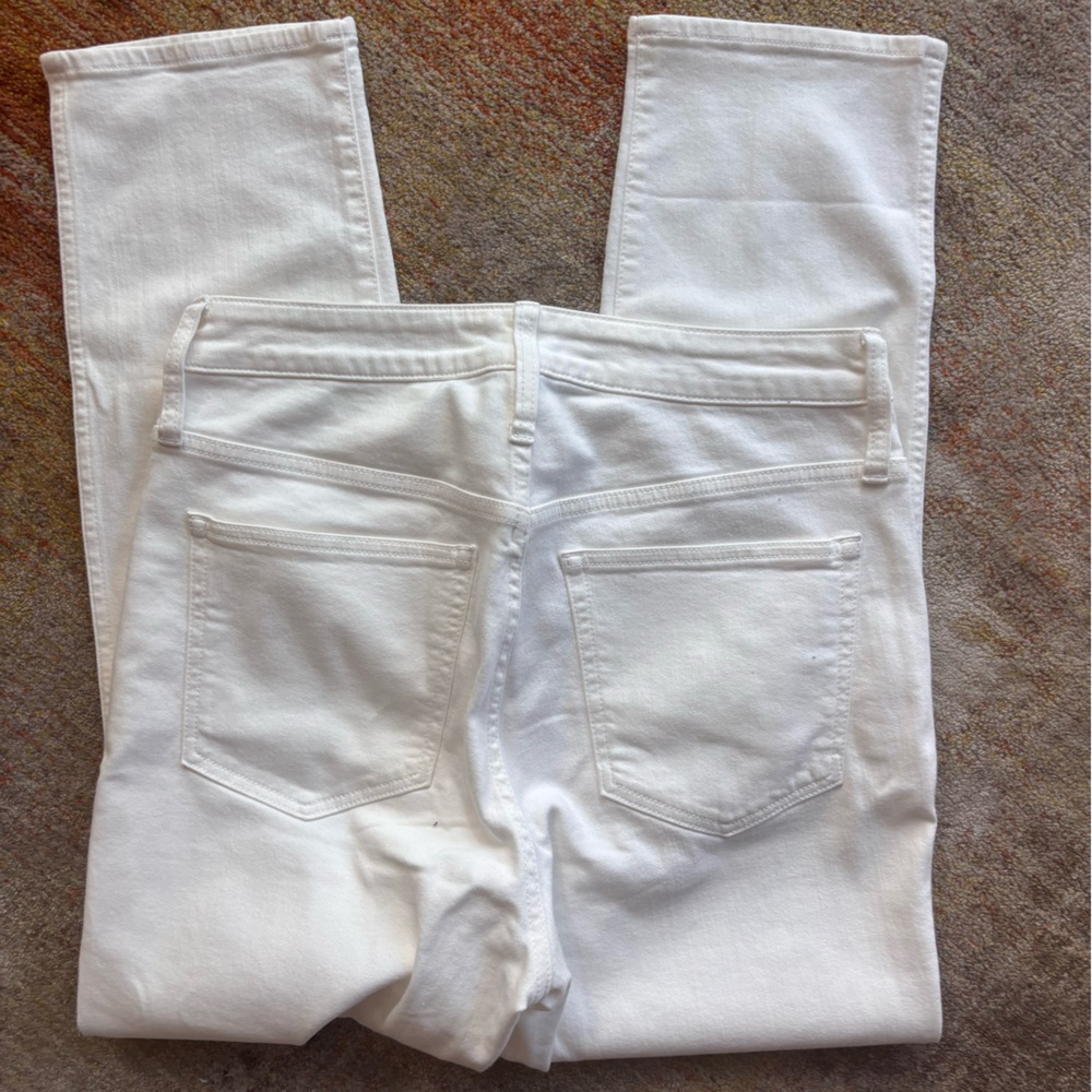 Jcrew curvy vintage Stylish White Jeans. Size 30 - Picture 3 of 4